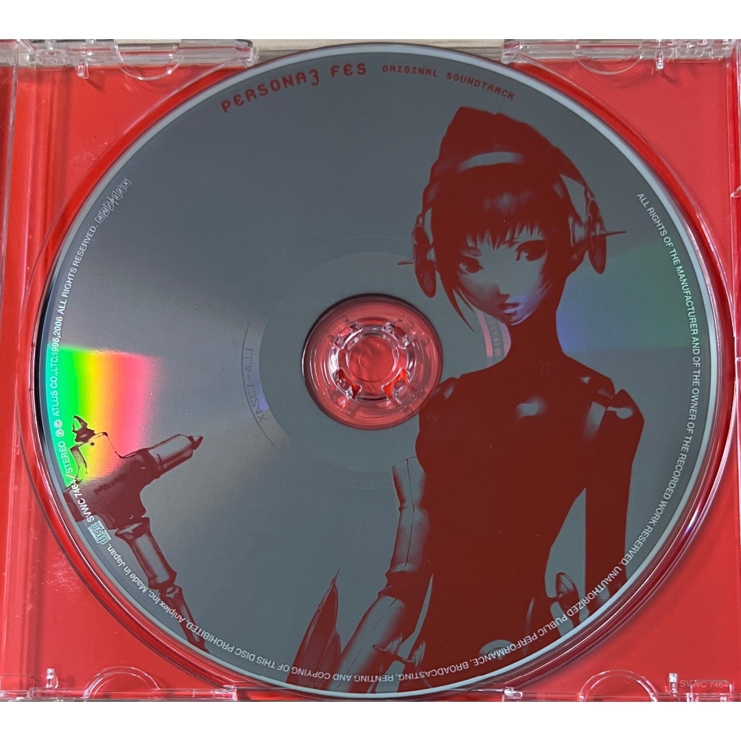 【匿名配送】ペルソナ3 レコード　サウンドトラック 匿名配送】ペルソナ3 レコード サウンドトラック