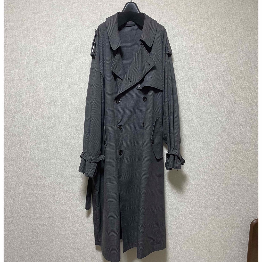 STEIN 20ss DOUBLE SHADE TRENCH COAT