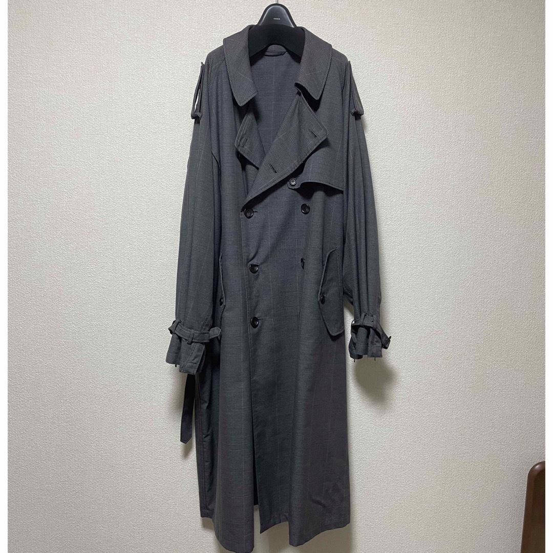 stein / DOUBLE SHADE TRENCH COAT