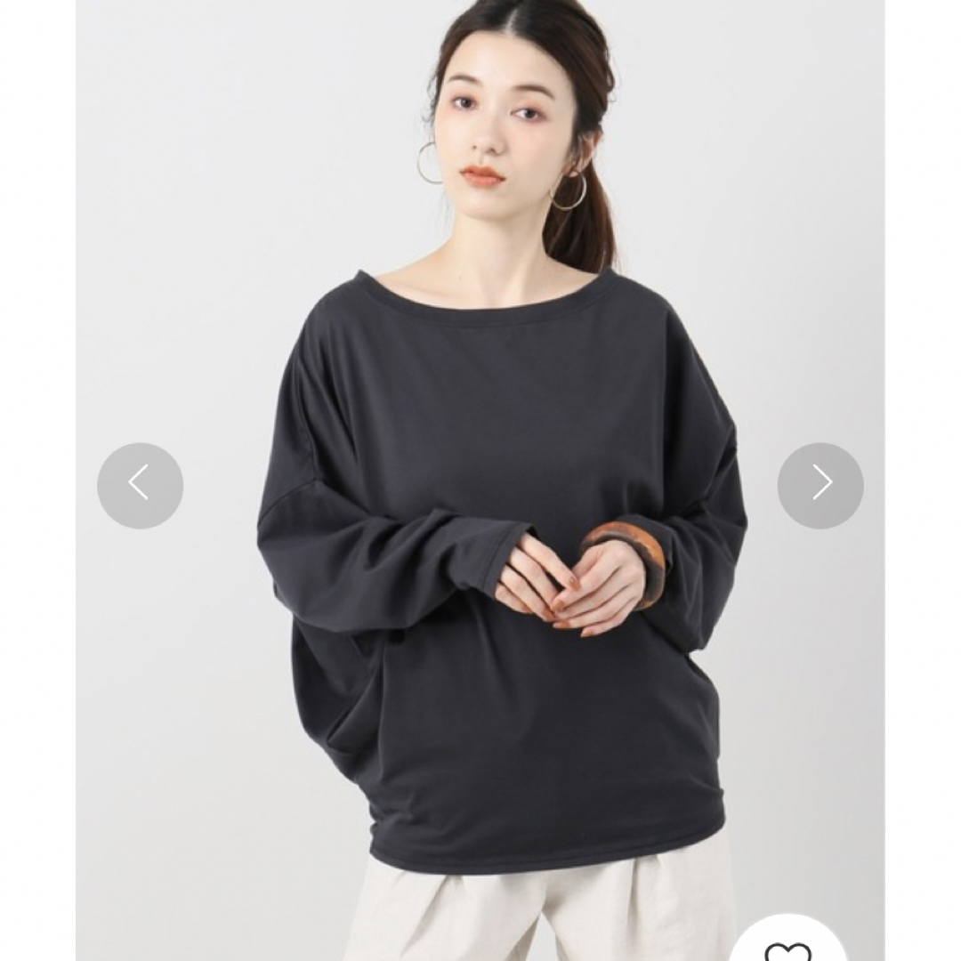 Plage(プラージュ)の新品　Plage 【R'IAM】FEMININE LONG Tシャツ レディースのトップス(Tシャツ(長袖/七分))の商品写真