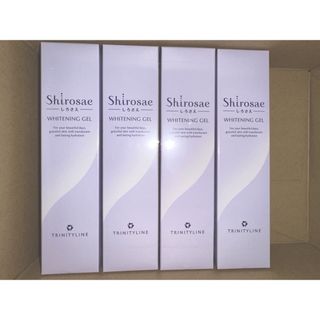 Shirosaeしろさえ トリニティーライン ホワイトニングジェル 50g×4本(美容液)