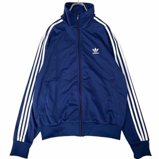 希少 adidas 総柄 花柄 ビッグロゴ トラックジャケット ジャージ M-L