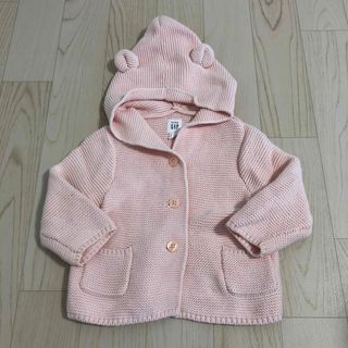 ベビーギャップ(babyGAP)のbabyGAP＊くま耳アウター＊パーカー(カーディガン/ボレロ)