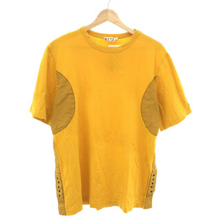 マルニ(Marni)のMARNI マルニ 19SS 切替デザインTシャツ イエロー 48(Tシャツ/カットソー(半袖/袖なし))