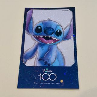 ディズニー(Disney)の【イオンモール×ディズニー】スティッチ　ステッカー　ホログラム版　②(ノベルティグッズ)