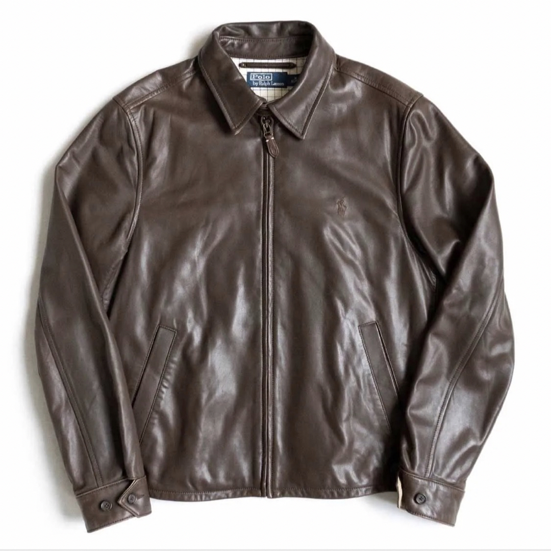 POLO RALPH LAUREN - 【美品】POLO RALPH LAUREN ラムレザージャケット
