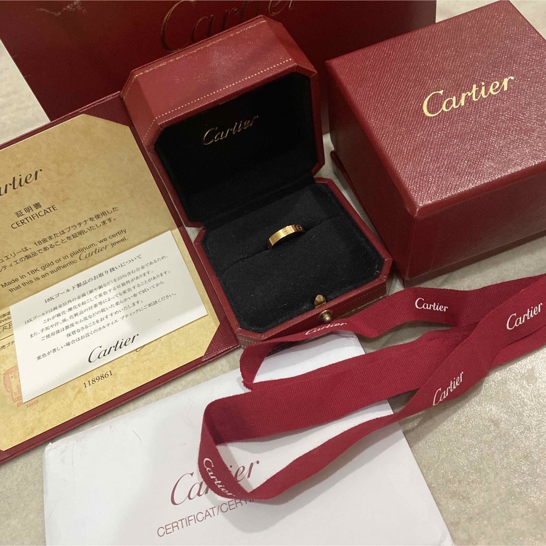 Cartier(カルティエ)のカルティエ　ミニラブリング レディースのアクセサリー(リング(指輪))の商品写真
