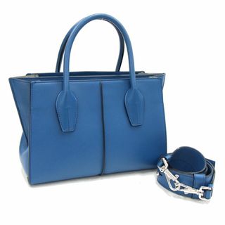 【TOD’S】トッズ 2WAYショルダー カーフ 赤 レディース トートバッグ