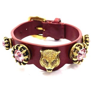 グッチ ブレスレット/バングル(レザー)の通販 100点以上 | Gucciの