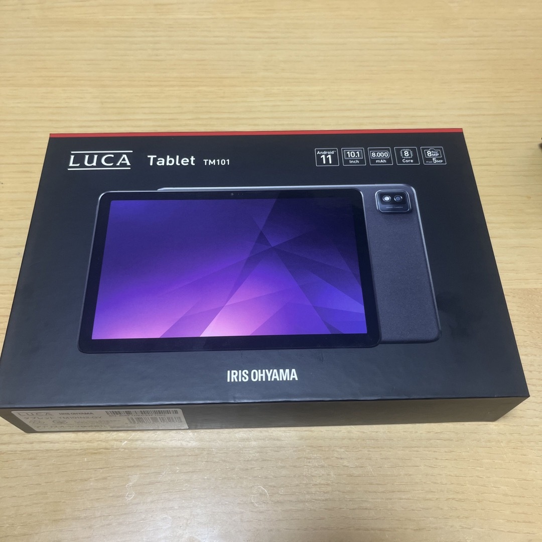 アイリスオーヤマ 10.1型タブレット IRIS LUCA Tablet TM1 スマホ/家電/カメラのPC/タブレット(タブレット)の商品写真