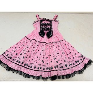 アンジェリックプリティー(Angelic Pretty)のマムマキシマム　ジャンパースカート(ひざ丈ワンピース)