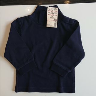 ムジルシリョウヒン(MUJI (無印良品))の無印良品 ハイネック長袖Tシャツ80(Ｔシャツ)