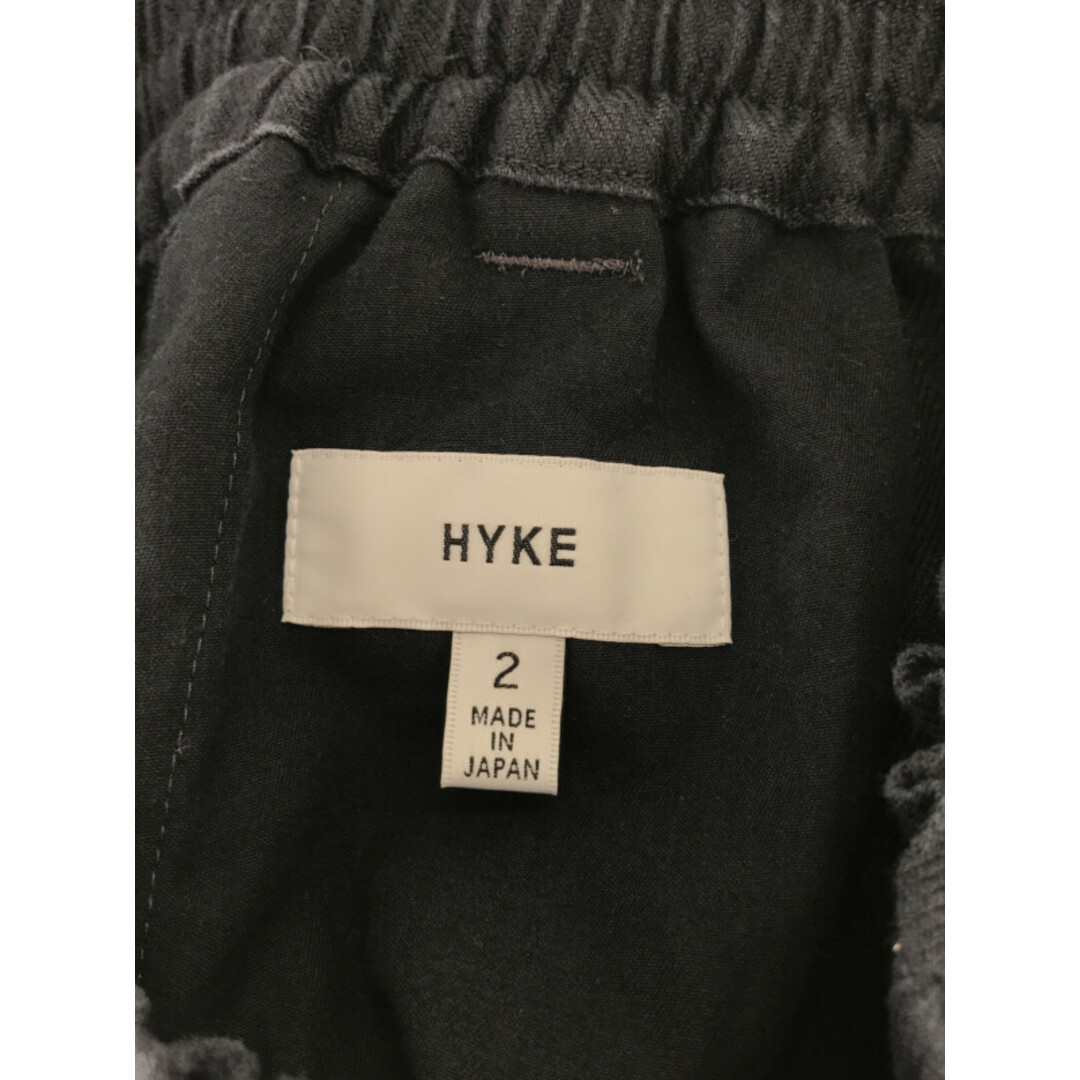 HYKE(ハイク)のHYKE ハイク 21SS リネンパンツ ブラック 2 レディースのパンツ(その他)の商品写真