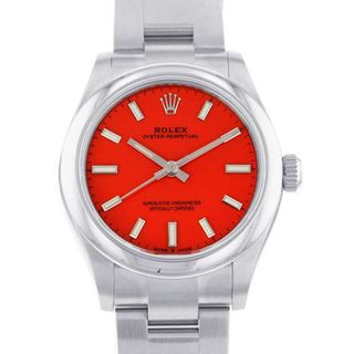 ロレックス 腕時計(レディース)(レッド/赤色系)の通販 36点 | ROLEX