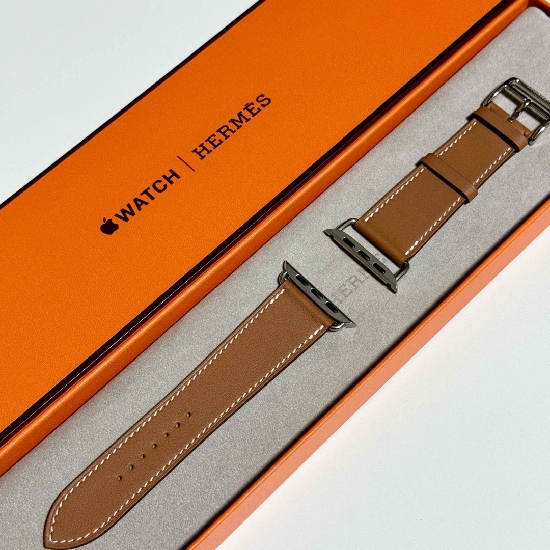 Hermes - Apple Watch エルメス レザーベルト シンプルトゥールの通販
