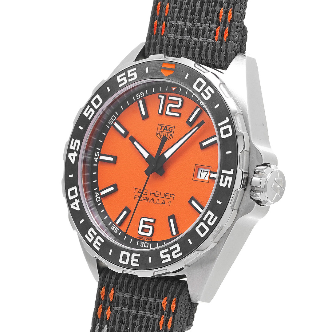 TAG Heuer(タグホイヤー)の中古 タグ ホイヤー TAG HEUER WAZ101A.FC8305 オレンジ メンズ 腕時計 メンズの時計(腕時計(アナログ))の商品写真