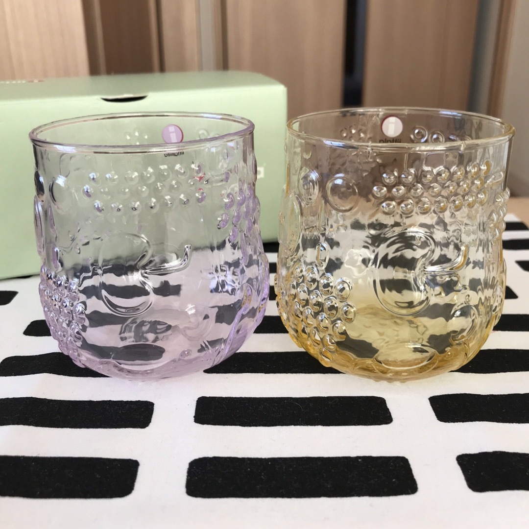 新品未使用品 イッタラ iittala フルッタタンブラーセットアメジストグラス