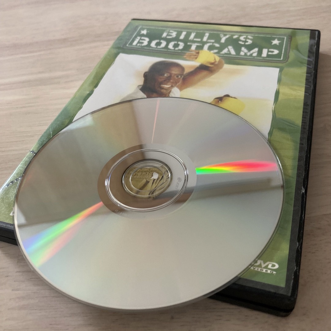 ビリーズブートキャンプ　BILLY’S BOOTCAMP 英語版 DVD 4枚 エンタメ/ホビーのDVD/ブルーレイ(スポーツ/フィットネス)の商品写真