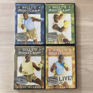 ビリーズブートキャンプ　BILLY’S BOOTCAMP 英語版 DVD 4枚(スポーツ/フィットネス)