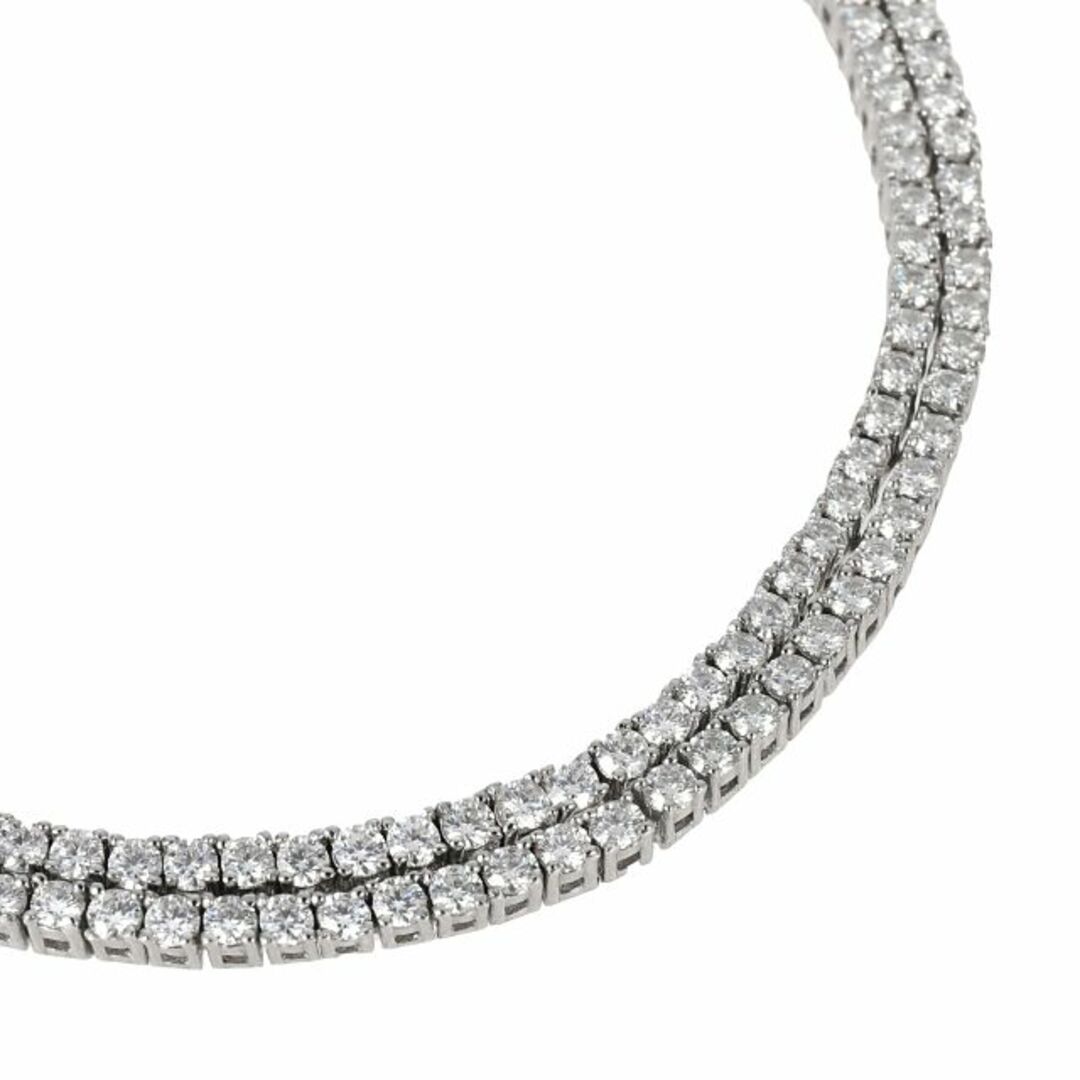 モアサナイト ネックレス Moissanite テニスネックレス シルバー