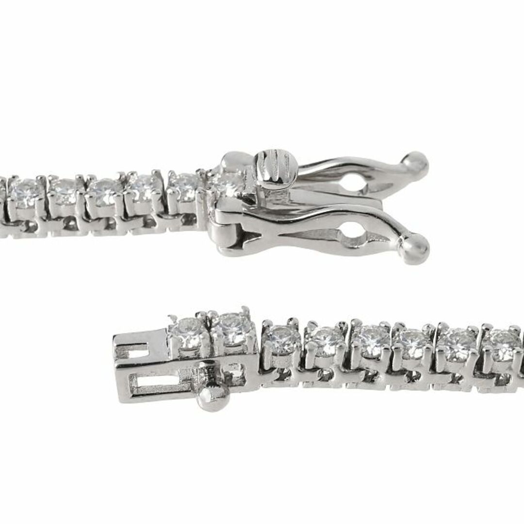 モアサナイト ネックレス Moissanite テニスネックレス シルバー モアサナイト ネックレス Moissanite テニスネックレス シルバー