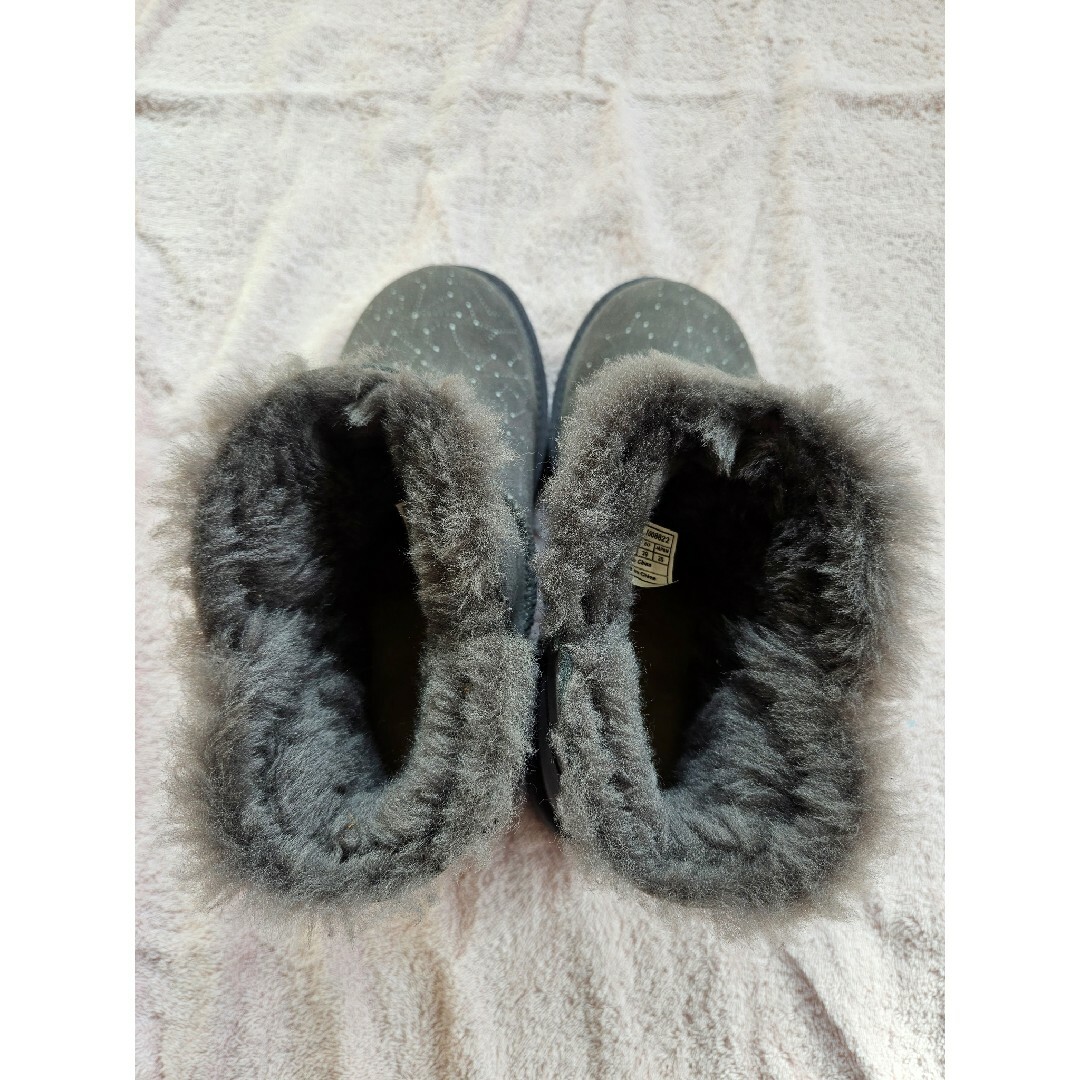 ★超美品♪アグUGG♪ミニベイリー♪ムートンブーツ♪25cm♪スワロフスキー