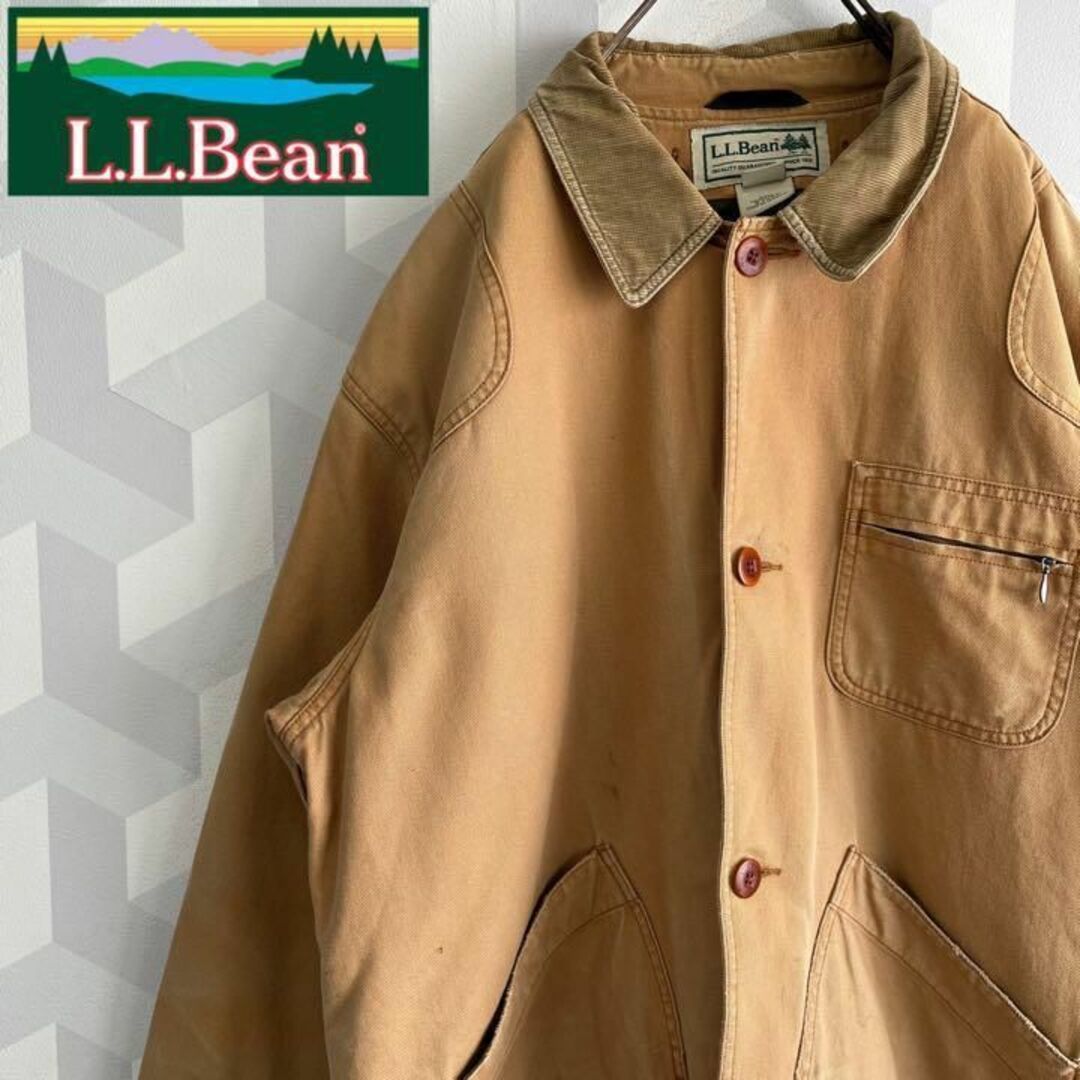 【L.L.bean】XL ライナー付 ハンティングジャケット エルエルビーン