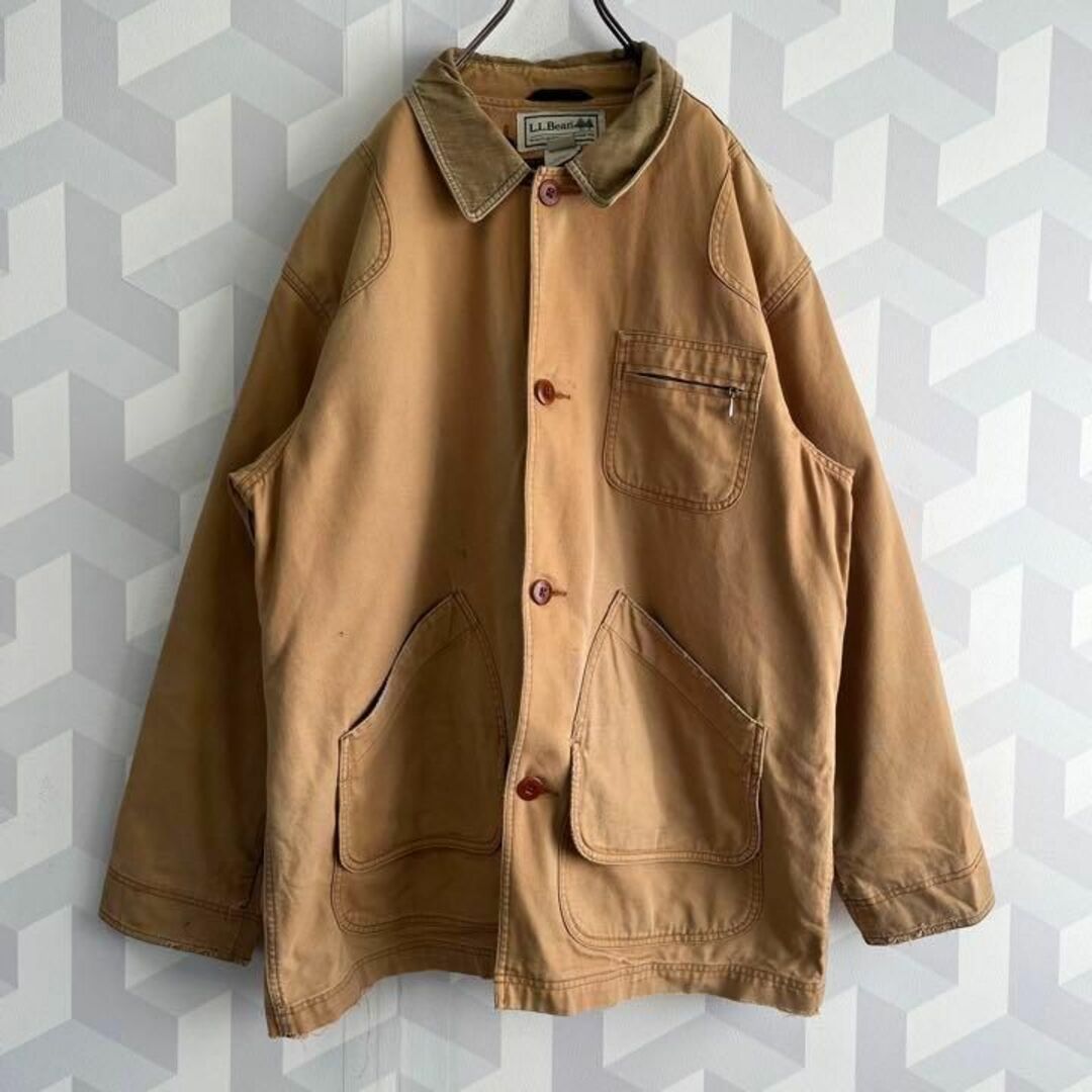 【L.L.bean】XL ライナー付 ハンティングジャケット エルエルビーン