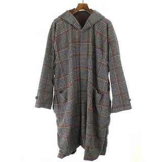 サンシー(SUNSEA)のSUNSEA サンシー 17AW RERVERSIBLE CHECK JEDI COAT リバーシブルチェックジェダイコート グレー系 2(その他)