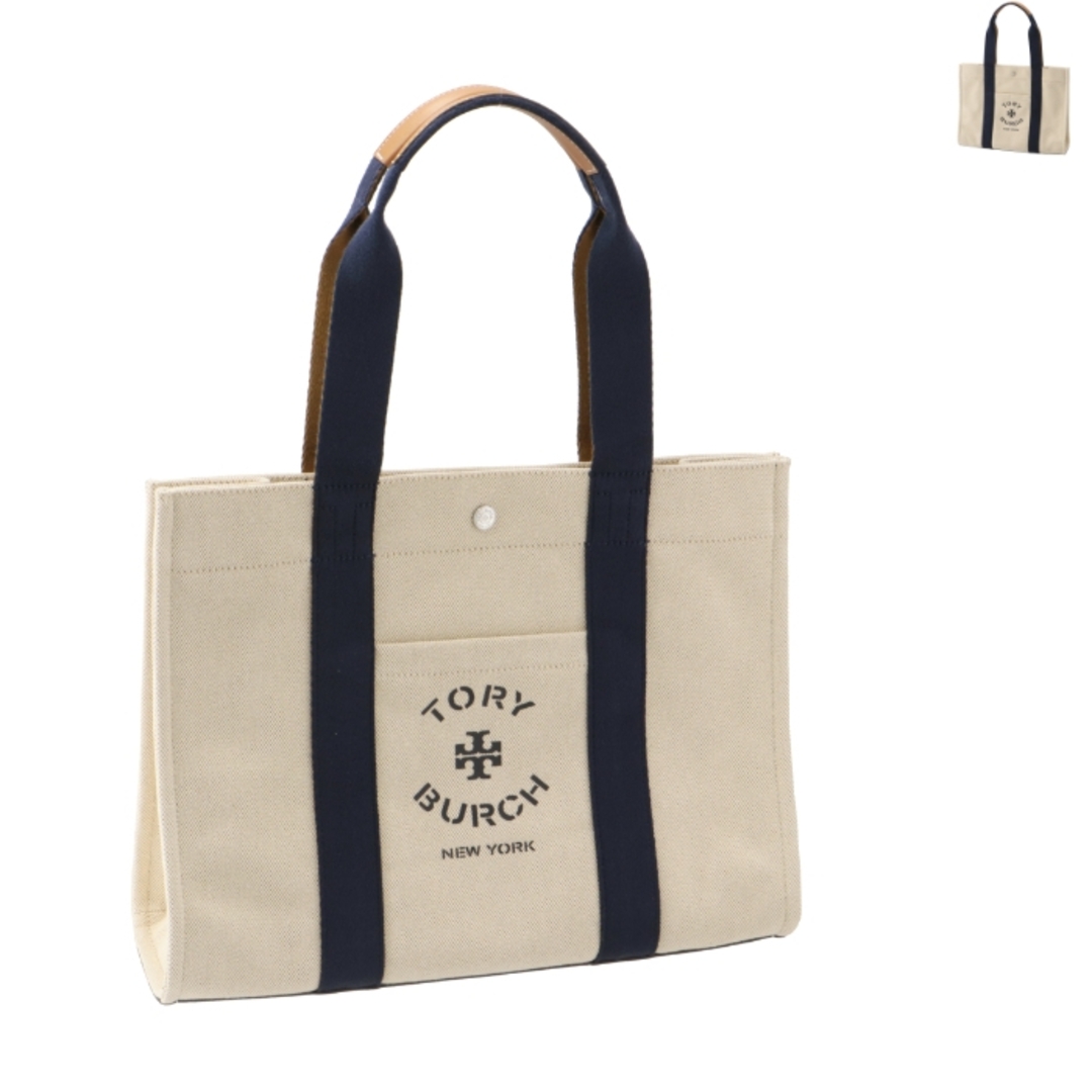 Tory Burch - トリーバーチ TORY BURCH トートバッグ コットン Tory Burch - トリーバーチ TORY BURCH トートバッグ コットン