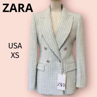 ザラ ツイードジャケットの通販 800点以上 | ZARAを買うならラクマ