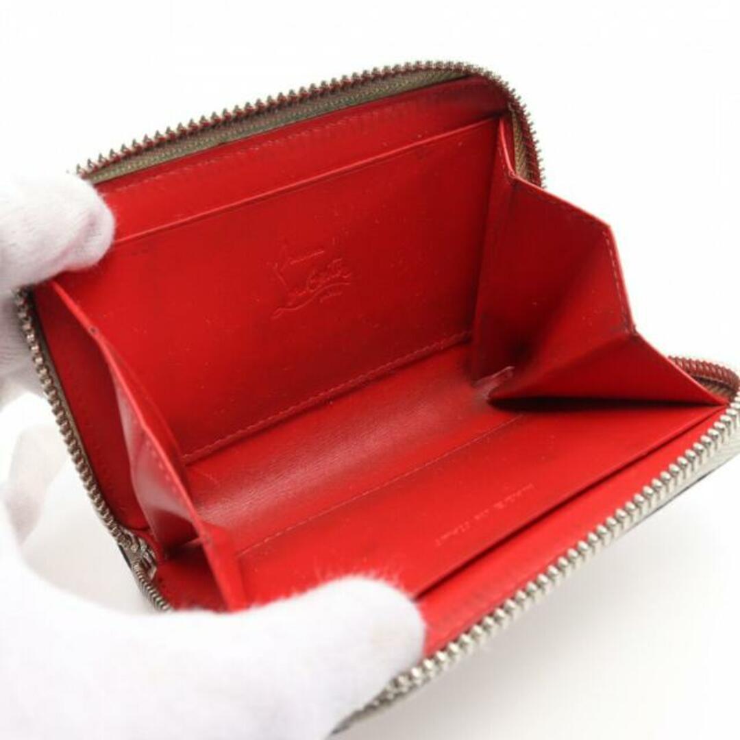 Christian Louboutin(クリスチャンルブタン)のW PANETTONE COIN PURSE パネトーネ コインケース ラウンドファスナー財布 レザー オフホワイト レディースのファッション小物(財布)の商品写真