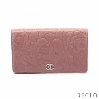 ★新品未使用★ CHANEL ナノウォレット ミニ財布 ピンクベージュ カメリア