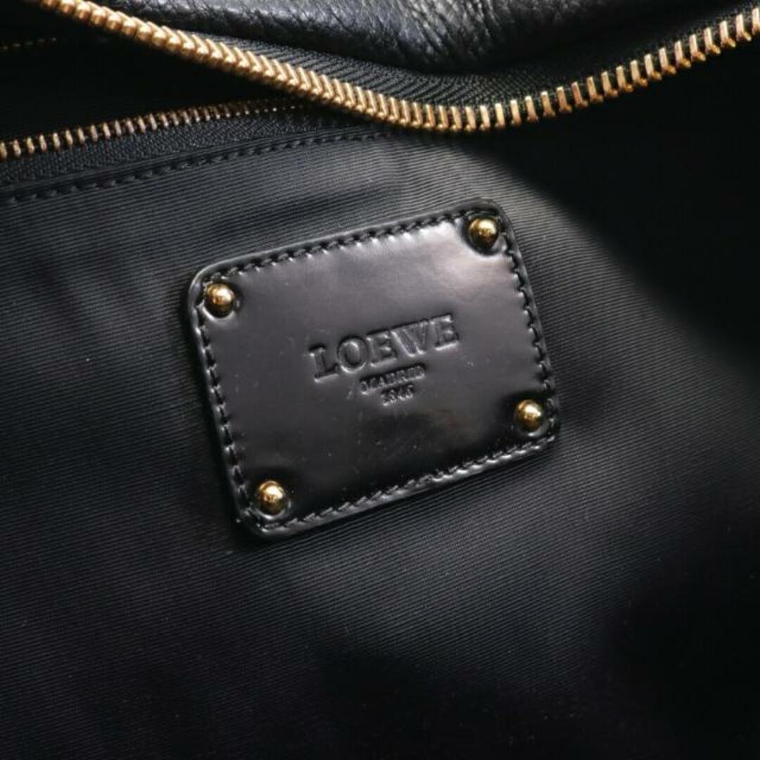 LOEWE(ロエベ)の チェーンハンドバッグ ミニボストンバッグ レザー ブラック レディースのバッグ(ハンドバッグ)の商品写真