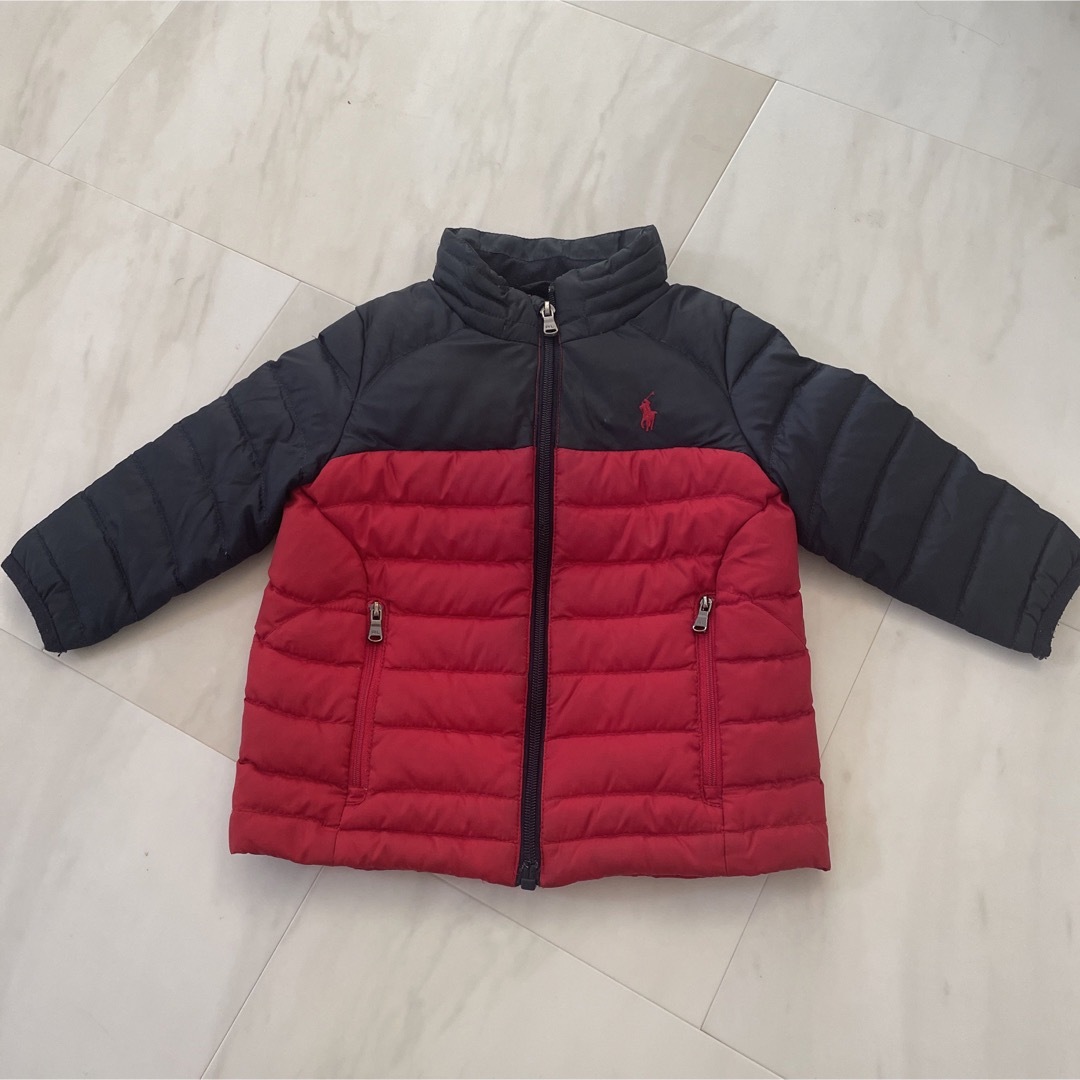 POLO RALPH LAUREN(ポロラルフローレン)のPOLO ラルフローレン　24month 90 100ダウン キッズ/ベビー/マタニティのキッズ服男の子用(90cm~)(ジャケット/上着)の商品写真