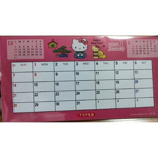 ハローキティ(ハローキティ)の2024年　卓上カレンダー　ハローキティ(カレンダー/スケジュール)