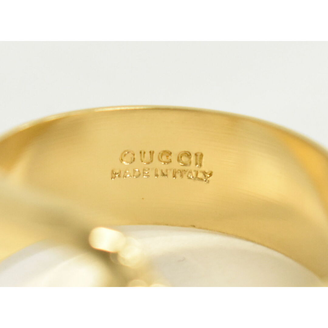 GUCCI - 本物 グッチ GUCCI ホースビット スカーフリング GP GUCCI - 本物 グッチ GUCCI ホースビット スカーフリング GP