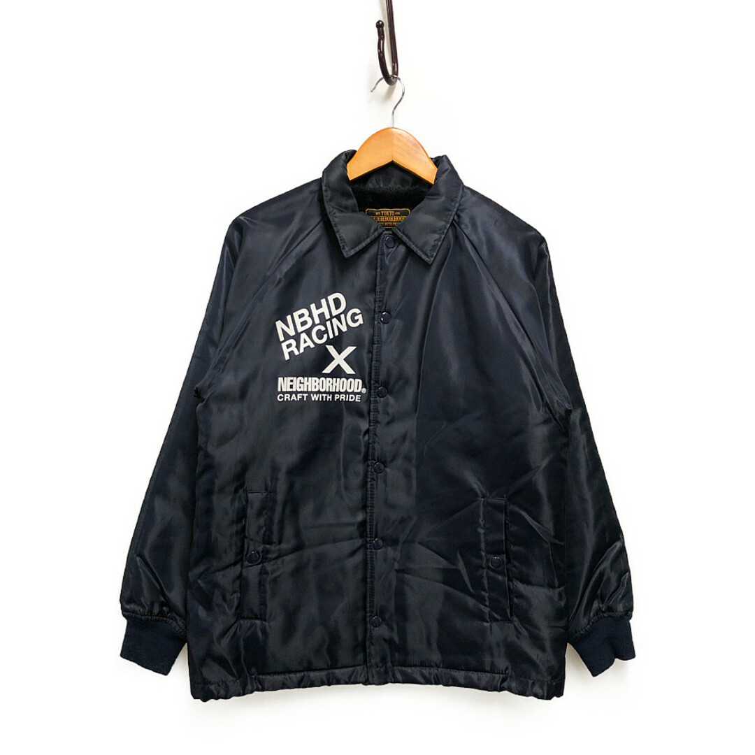 NEIGHBORHOOD ネイバーフッド 17AW NBHD-X / E-JKT 裏地ボア コーチジャケット ネイビー サイズS 正規品 / 32604