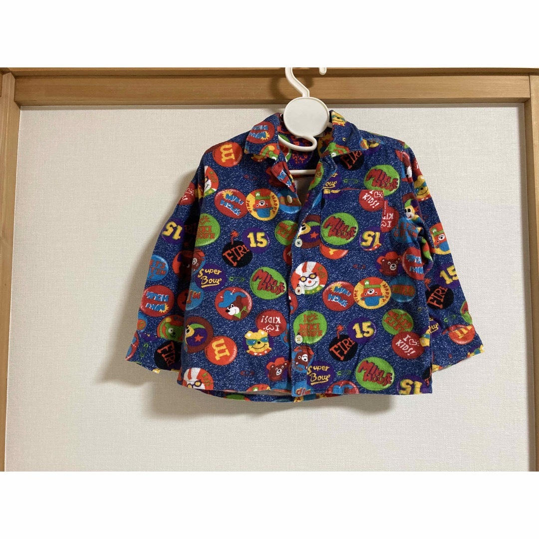 mikihouse(ミキハウス)の【100㎝】ミキハウス 15周年 長袖シャツ キッズ/ベビー/マタニティのキッズ服男の子用(90cm~)(ブラウス)の商品写真