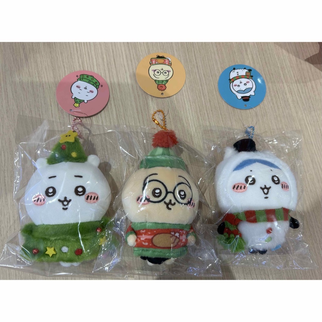 クリスマスハッピーホリデーなマスコット ちいかわ ハチワレ クリスマスハッピーホリデーなマスコット ちいかわ ハチワレ