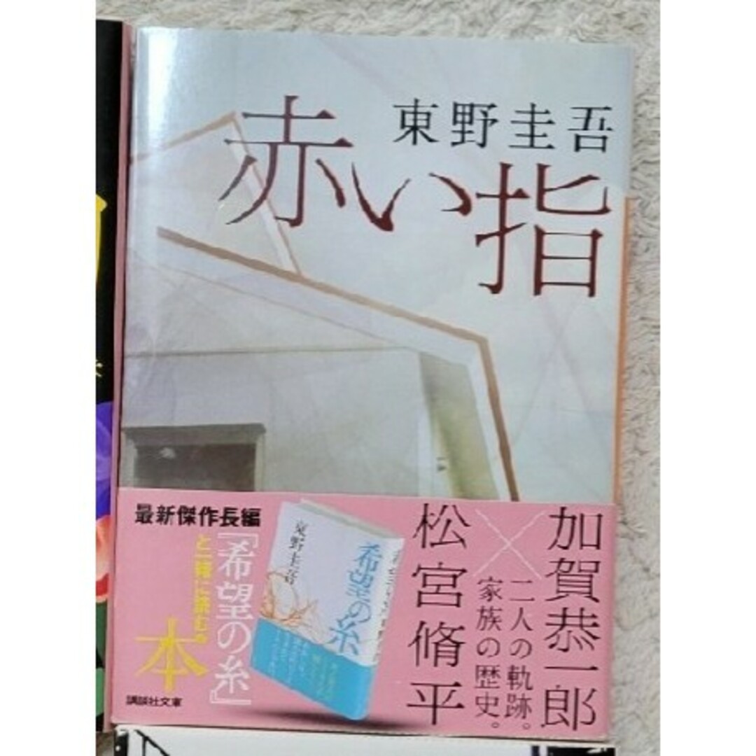 【はれはれ様専用】赤い指 エンタメ/ホビーの本(文学/小説)の商品写真