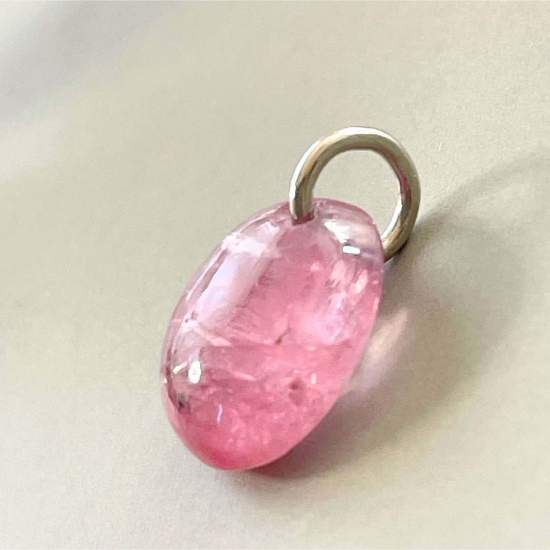 ピンクスピネル　ペンダントトップ ハンドメイドのアクセサリー(チャーム)の商品写真