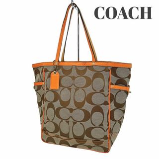 COACH パイソン調 トートバッグ 6826