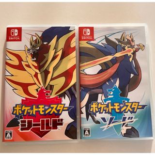 ニンテンドースイッチ(Nintendo Switch)のポケットモンスター ソード シールド 【中古】(家庭用ゲームソフト)