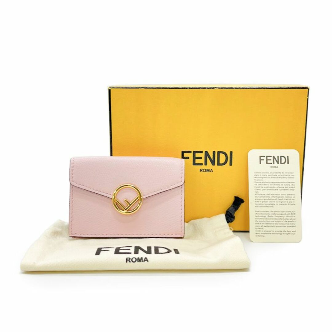 FENDI - 未使用品 フェンディ マイクロ 三つ折り財布 エフ イズ