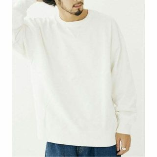 ジャーナルスタンダード(JOURNAL STANDARD)の【 WHITE 】M ビッグシルエット ヘビーウェイト クルーネックスウェット(スウェット)