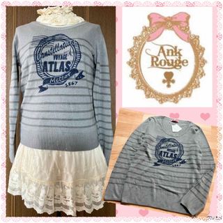 アンクルージュ(Ank Rouge)のアンクルージュ★Ank Rouge★新品タグ付き★ロゴニット★セーター(ニット/セーター)