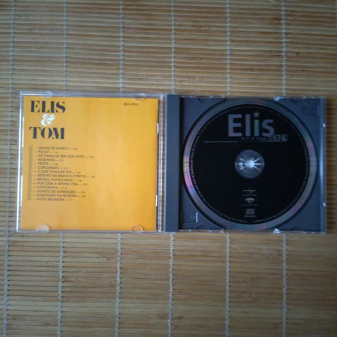 ELIS ＆ TOM 　エリス・レジーナ ＆ アントニオ・カルロス・ジョビン エンタメ/ホビーのCD(ワールドミュージック)の商品写真