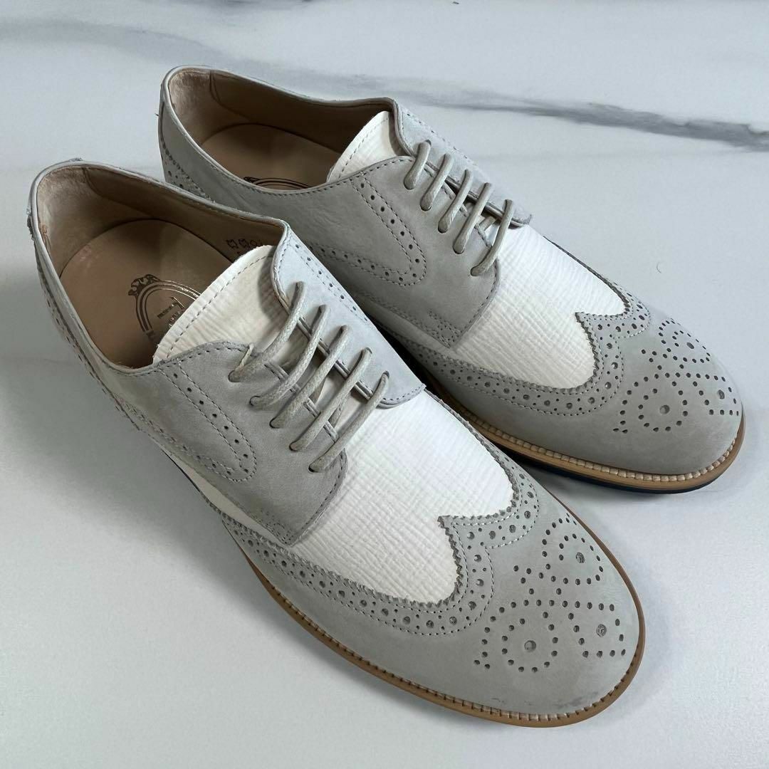 ☆新品☆【TOD'Sトッズ】レースアップシューズ バイカラー 2トーン