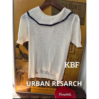 ケービーエフ(KBF)の美品！KBF アーバンリサーチ　レディース　カットソー(カットソー(半袖/袖なし))